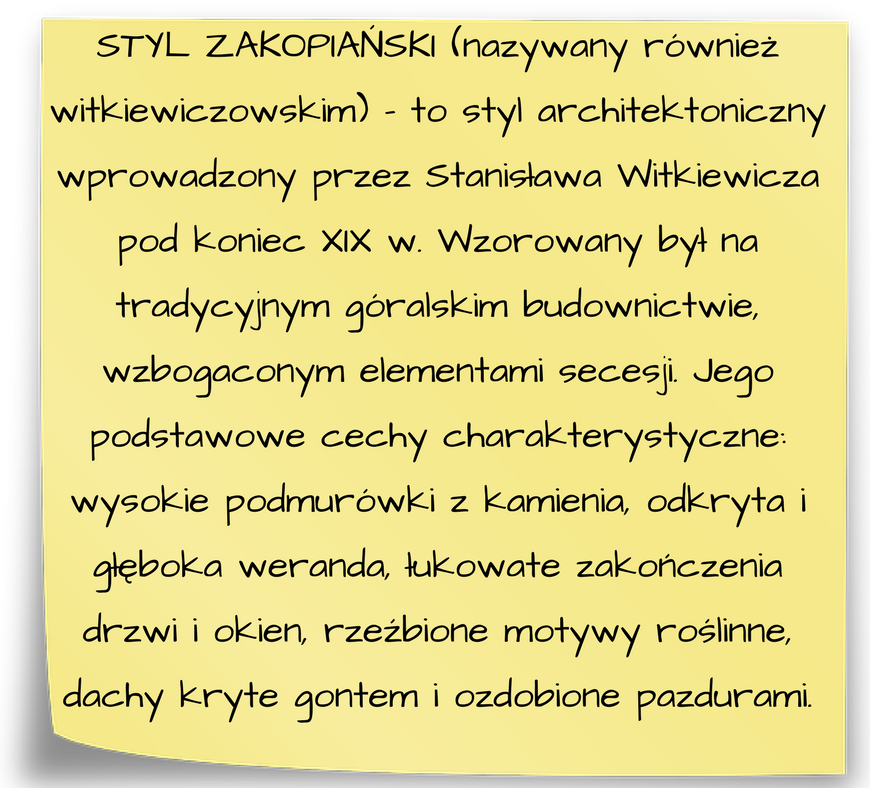 STYL ZAKOPIAŃSKI