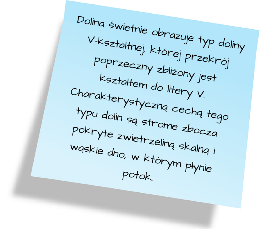 dolina białego