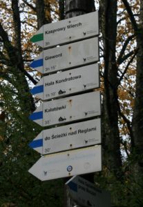 kuźnice szlaki turystyczne
