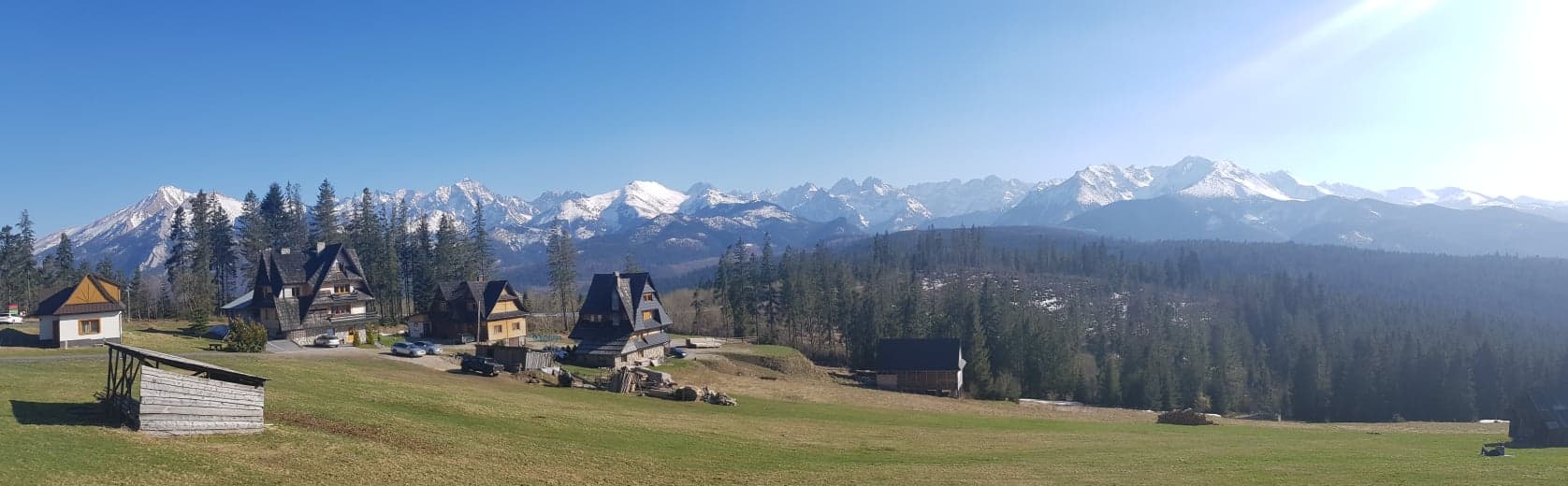 Wycieczki widokowe wokół Zakopanego.