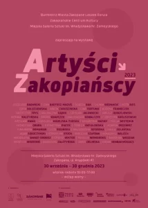 Artyści Zakopiańscy 2023 Plakat