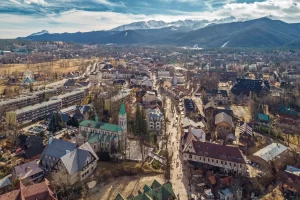 Zakopane z drona
