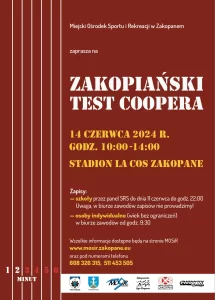 Zakopiański Test Coopera 2024