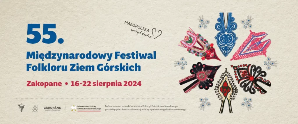 55 festiwal folkloru ziem górskich Sierpień 2024