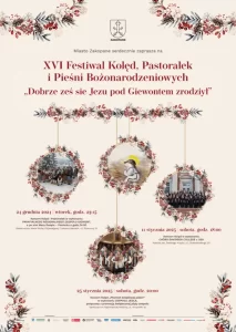 XVI Christmas Carol Festival Poster January 2025