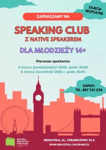 Speaking Club with a Native Speaker at Mediateka