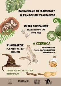 Wyspa dinozaurów w Hogwarcie 2026
